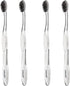 LINHART Extra Soft Toothbrush, Teeth Whitening with Multi Length Bristles, 4 Pack