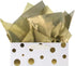 UNIQOOO 60 Sheets Metallic Gold Foil Gift Tissue Paper Bulk, Large 20X26 Inch for Gift Wrapping