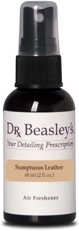 Dr. Beasley's Sumptuous Leather Scent, 2 Fl Oz - Long Lasting Odor Eliminator