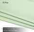 MECCANIXITY 10 Pcs Flower Wrapping Paper, 22.8x22.8 Inch Waterproof Florists Wrapping Paper for DIY Crafts, Light Green