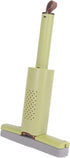 Mini Mop Cleaning Tool, Short Damp Duster, Portable Self Squeeze Mop for Mirrors, Vents, Blinds, and Desk