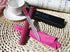 Premium Glass Nail File with Case - Professional Crystal Fingernail Files Perfect Manicure Set for Women Men Kids (Pink)