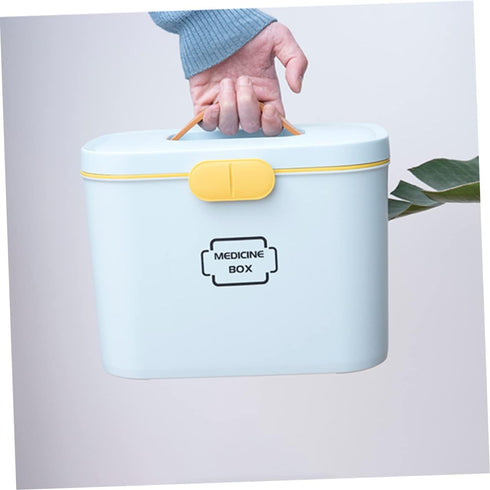Versatile First Aid Organizer with Handle for Indoor & Outdoor Use