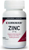 Kirkman Zinc 20mg - 250 Capsules - High Absorption - Immune Support - Hypoallergenic