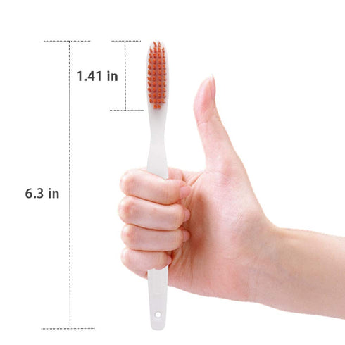 Pack 12 DR PERFECT Extra Hard Toothbrushes Firm Toothbrush for Smoker's Teeth Whitening