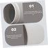 Set Abaodam Travel Toothbrush Cup Mouthwash Cup Toothpaste Storage Box Gray Compact Outdoor Travel Daily Oral Care
