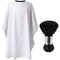 Professional Hair Cutting Cape with Neck Duster Brush, Salon Barber Hairdressing Accessories