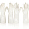 2 Pair, 15IN Kitchen Dishwashing Gloves and Household Cleaning Gloves, Reusable Latex Free (Small)