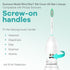 HX7022/66 Aoremon Replacement Heads for Philips Sonicare e-Series -fit Sonicare E Series Essence Xtreme Elite Advance
