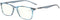 JOSCHOO Blue Stripe Computer Reading Glasses - Blue Light Blocking Readers for Men and Women (2.5)