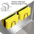 Sponges, Eco Non-Scratch Sponges Scrub Pads, Sponges for Cleaning Kitchen and Dish Cleaning,12 Scrubbing Sponges+ Draining Rack by NESTLY