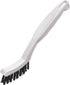 SPARTA Flo-Pac Grout Brush, Detail Brush, Nylon, 8 Inches, White