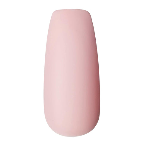 KISS Masterpiece Luxe Manicure, Premium Acrylic Fake Nails with Pink Gel Nail Glue, Mini Nail File
