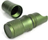 Portable Survival Capsule Tube, Waterproof Pill Container, Outdoor EDC Emergency Tool (Green)