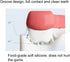2 Pcs U-Shaped Kids Toothbrush, Premium Soft Manual Training Toothbrush for Kids 2-6 Years Old. (Pink)
