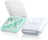 Small Pill Box, Travel Pill Case, Dtouayz Portable Medicine Organizer for Vitamins, Waterproof 4 Compartment Container