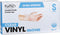 ForPro Disposable Vinyl Gloves, Clear, Industrial Grade, Powder-Free, Latex-Free, Non-Sterile, Food Safe, 100-Count,