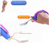 Set,Left Weakness,Arthritis,Stroke,Parkinson,360 Bendable Adaptive Utensils Spoons Forks and Right Handed, for Hand