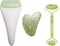 3 in 1 Jade Roller and Gua Sha Tool - Natural Anti-Wrinkle Face Massager for Eye, Neck, and Skin Care