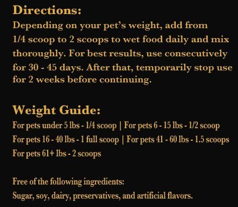 Weight Gainer Supplement for Dogs & Cats - Muscle Building & Appetite Stimulation, 100% Natural Pet Supplement, 200g