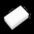 100 Pack White Melamine Foam Sponge Cleaning Pads, Lightweight Non-Scratch Scrub Sponge Scrubber Foam Dish Sponges Eraser for Wall, Furniture, Kitchen, Car, 3.9 x 2.4 x 0.8 Inch by MANCHAP