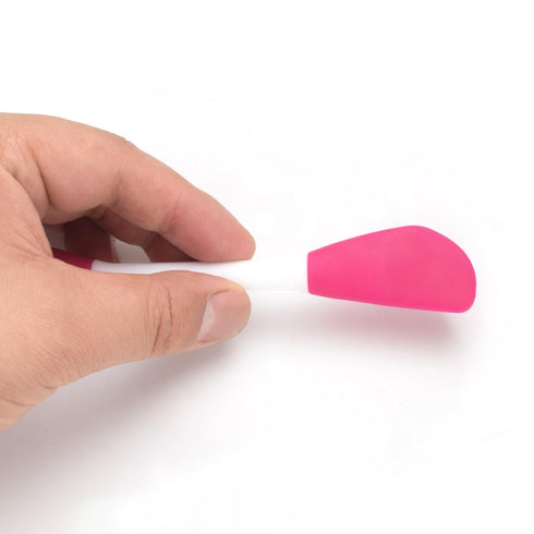 4 Pcs Mask Applicator Silicone Face Brush for Mud Cream, Clay Mask, DIY Skin Care Tool (Red+Pink+Yellow+Blue)