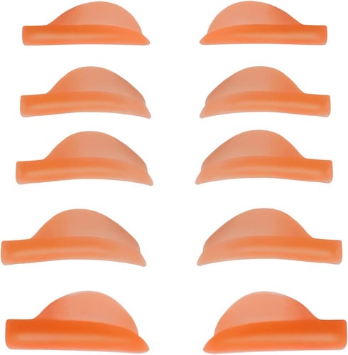 Lash Lift Pad, Blush Pink Eyelash Perming Rod, Soft Lash Lamination Curler Shield, 5 Size Pads for All Eyes