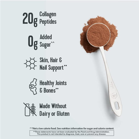 Vital Proteins Collagen Peptides Powder, Promotes Hair, Nail, Skin, Bone, Joint Health, Chocolate