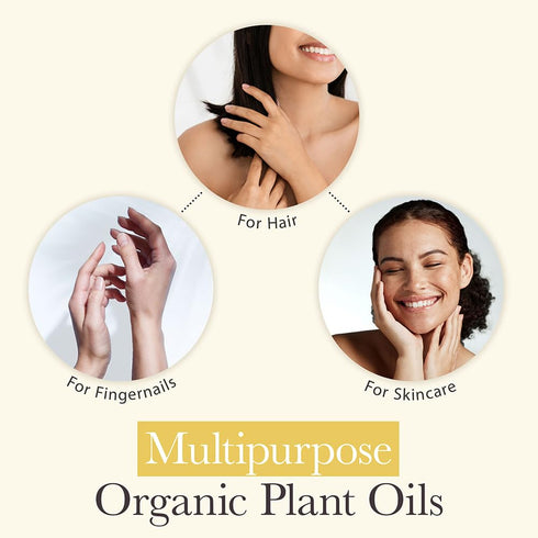 Pranarom USDA Certified Organic Cold-Pressed Rosehip Virgin Plant Oil - 2 fl oz Glass Bottle for Anti-Aging, Acne Scar,
