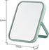 Magnetic Locker Mirror, Tabletop Vanity Makeup Mirror, Portable Folding Mirror with 85°Adjustable Stand, Rectangle Wall-Mounted Mirrors with hook, Decor for Living Room, Bedroom. by Tooackl