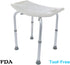 Sihand 14 21 Portable Shower Stool, Adjustable Shower Chair, Medical Tool Anti-Slip Bathtub Seat Bench, Height is