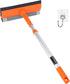 Window Squeegee for Home, Window Cleaner Tool with Extension Pole 20''-30'', for Shower, Car Windshield, Glass Cleaning