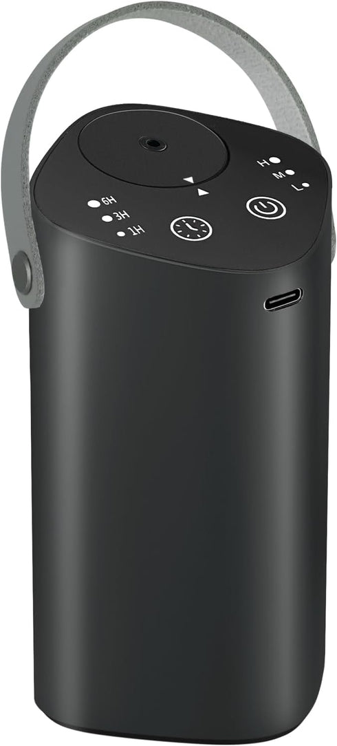 Waterless Essential Oil Diffuser with Handle, Scent Diffuser for Car Home Office