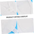 TOPPERFUN 3pcs Reusable Washable Cotton Sanitary Pads for Women Leak Resistant Menstrual Napkins Soft Absorbent Panty