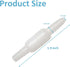 5PCS Oxygen Tubing Swivel Connector Supply, 360 Degree Swivel for Home Oxygen Concentrator Accessories
