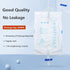 YEYSXSY Set 10 2 1000ml (30mm/1.18inch) Condom Catheter External self Sealing Pcs Male Condom Catheter Pcs Urine Bag