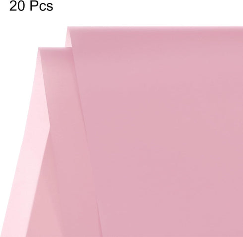 MECCANIXITY Pink Flower Wrapping Fog Paper, 22.8x22.8 Inch Waterproof Matte Floral Wrapping Paper for DIY Crafts, Gift