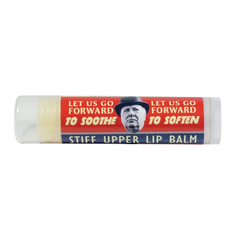 Winston Churchill Stiff Upper Lip Balm, Peppermint Flavored - Cruelty-Free, Natural Ingredients Made in the USA