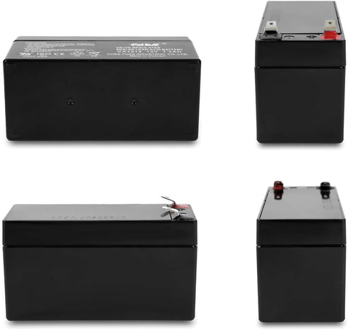 Casil 12V 1.2Ah Rechargeable Sealed Lead Acid Replacement Battery for Mercedes Auxiliary Battery