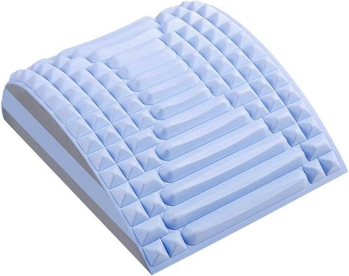 Refresh Neck & Back Stretcher - Posture Corrector for Neck Pain Relief, Lumbar Stretcher (Blue)