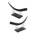 HURRISE Large Eyelash Display, Eyelash Model Display Training Tools with Acrylic Stand for Teaching False Eyelashes