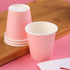 Bathroom Paper Cups 3oz - 50 Count Disposable Mouthwash Cups, Pink Small Cups for Mouthwash, Espresso, Medicine