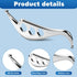 Houseen Stainless Steel Gua Sha Muscle Scraper Tool, Physical Tools, Guasha Massage Scraper, Skin Scraping Tool, Soft