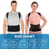 SICHEER Posture Corrector Back Brace for Women and Men, Shoulder Upright Support Trainer for Neck Pain Relief, Medium