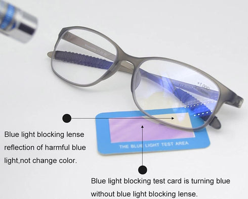 4 Pack Computer Blue Light Blocking Reading Glasses, Flexible Lightweight Anti Eyestrain Readers for Men & Women +1.00