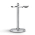 Safety Razor and Shaving Brush Stand with Extra Wide Openings and Wider Base, Manly Look