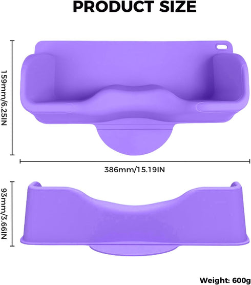 Owiooll Portable Hair Wash Basin for Kids and Teens,Tear-Free Shampoo Bowl with Neck Support for Sink