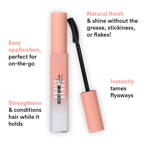 INH Quick Slick Sleek Non Greasy Flyaway Hair Finishing Stick With Peach Scent | For All Hair Types Non Comedogenic Formula. Travel Size 18ml