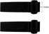 Adaptive Aid Elastic Utensil Cuff Holder Strap 2 Pieces Adjustable Eating Assistance Hand Strips for Kids and Elderly Tremor Patients with Limited Mobility Black (1.2 inches)