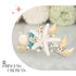 Yean Silver Starfish Tiara Comb for Girls, Princess Hair Comb Costume Party Hair Accessories Pearl Hair Piece
